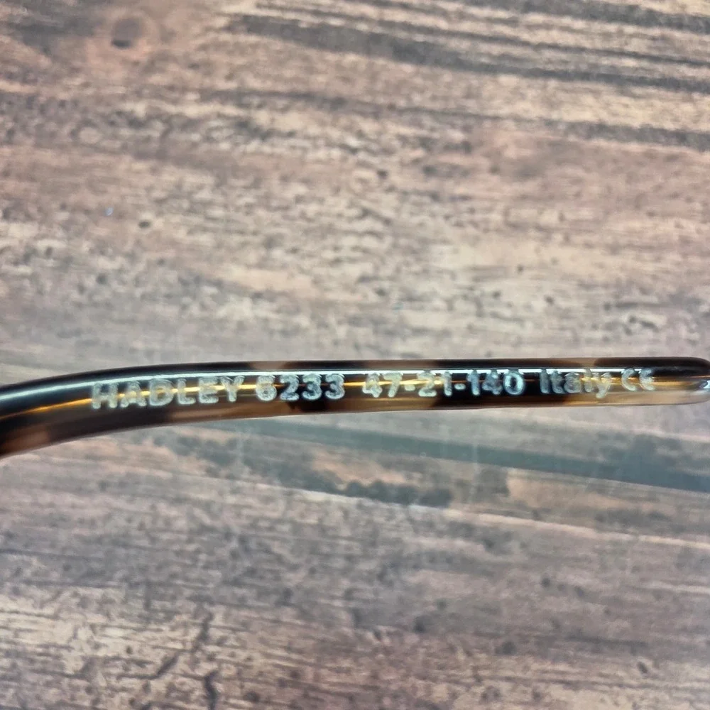 Warby Parker Hadley 6233 Tortoise Cat Eye Sunglasses Italy 47-21-140 FRAMES ONLY